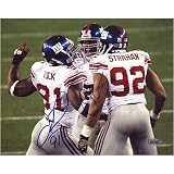 SB XLII Giants Defensive Ends Collage 8x10