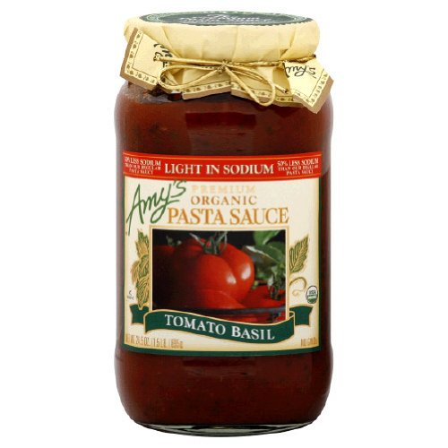 Amy'S Kitchen Organic Tomato Basil Sauce Low Sodium ( 6x24.5 OZ)