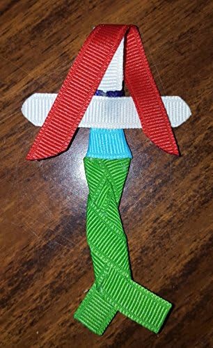 Handmade Princess Ariel Mermaid Ribbon Sculpture Girls Hair Clip