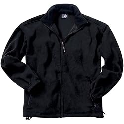 Men's Voyager Fleece Jacket, Black/Black