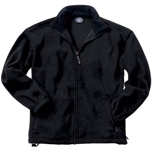 Mens Voyager Fleece Jacket Black/Black