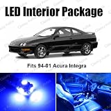 Acura INTEGRA Blue Interior LED Package (6 Pieces) by Classy Autos