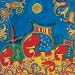 En Route - Sophie Jourdan Art Print Poster 28 x 28