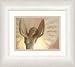 Framed Personalized Mom Gift with Poem. Angel Photo, 8x10 Double Matted.