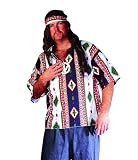 Adult 60's Hippie Dashiki Costume Shirt Size XL (42-50)