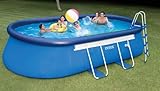 Intex Oval Frame Pool Set, 20-Feet by 12-Feet by 48-Inch (Discontinued by Manufacturer)