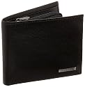 Fossil Mens Genuine Leather Wallet Black ML4295001