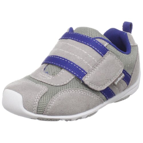 pediped Flex Adrian Sneaker (Toddler/Little Kid),Grey/Navy,29 EU (12-12.5 M US Little Kid) pediped Flex Adrian Sneaker (Toddler/Little Kid),Grey/Navy,29 EU (12-12.5 M US Little Kid)