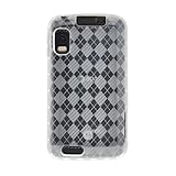 Amzer Luxe Argyle High-Gloss TPU Soft-Gel Skin Case for Motorola ATRIX 4G M ....