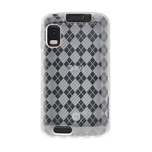 Amzer Luxe Argyle High-Gloss TPU Soft-Gel Skin Case for Atrix 4G, Clear Amzer Luxe Argyle High-Gloss TPU Soft-Gel Skin Case for Atrix 4G, Clear