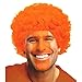 Orange Curly Party Wig Costume