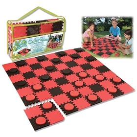 Foam Checkers Outdoor Games 36 by K & M