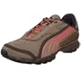 PUMA Women's Sienna XC Racer Sneaker,Fossil/Brown/Dubarry,6 B
