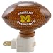 Michigan Acrylic Football Night Light
