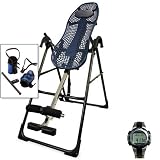 Teeter EP-550 Sport Inversion Table Complete Package w/FREE Calorie/Heart Rate Monitor Watch