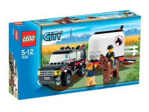 51lKSuSR DL Lego 4WD with Horse Trailer 7635   Limited Edition