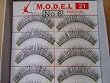 Model 21 False High End Eyelashes No. 6 or 132 10 Pairs