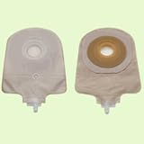 Hollister Premier Urostomy Pouch Pre-Cut Convex with Tape - Transparent