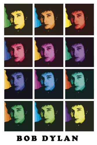 Empire 534613 Bob Dylan - Colour - Musik Legenden Maxi-Poster - Gr&ouml;sse 61 x 91.5 cm Preisvergleich