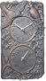 Cardinal Thermometer and Clock Combo Moss Grn