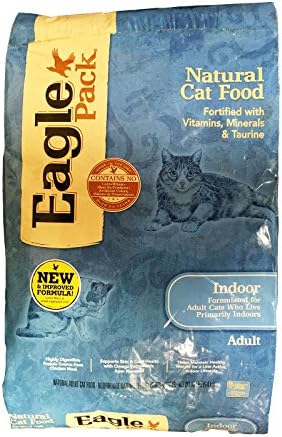 Eagle Pack Natural Pet Food, Indoor Formula for Cats, 12-Pound Bag