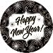 New Year's Gala Dessert Plates 18ct