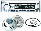Boss Marine MR1462W Marine Audio System White
