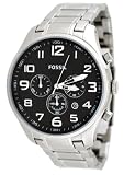 Fossil #FS4513 Men's Analog Black Dial Chronograph Watch