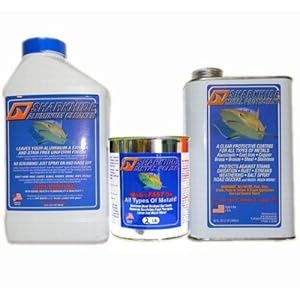 Amazon.com : Sharkhide Aluminum Cleaning Kit for Boats : Boating ... Amazon.com : Sharkhide Aluminum Cleaning Kit for Boats : Boating ...
