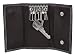 Brown Keychain-Key Holder Wallet Purse 6 Small Keyhooks-Gift Boxed