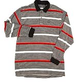 Enyce - Enyce Long Sleeve Striped Polo Shirt