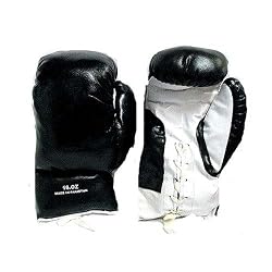 Black Boxing Punching Gloves 16 Oz