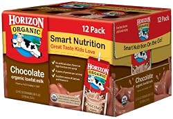 Horizon Organic Low Fat Milk, Chocolate, 8-Ounce Aseptic Cartons (Pack of 12)