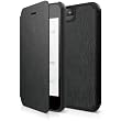 elago S5 Leather Flip Case for iPhone 5 + HD Professional Extreme Clear film included - Full Retail Packaging - Black