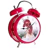 Zeon Wacky Waker Cockerel Twin Bell Alarm Clock with Actual Cockerel Sound