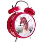 Zeon Wacky Waker Cockerel Twin Bell Alarm Clock with Actual Cockerel Sound