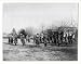 Historic Print (L): [Indian and black girls exercising with medicine ball, Hampton Institute]