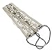 FOONEE Vintage Sweet Lace Flower Pearl Wide Elastic Headband Bridal Headpiece,Black