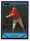 2007 Bowman Chrome Prospects BC53 Thomas Hottovy Boston Red Sox (Pre - Rookie - Baseball Cards)