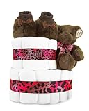 Mink Couture 2-Tier Diaper Cake