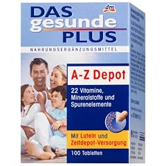 Das gesunde Plus A-Z Depot, 100 St�ck, 2er Pack (2 x 141 g)