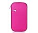 ONOR-Tech Multi-Functional Fashion Ticket Passport Credit Card ID Document Organizer Holder Bag Purse Travel Pouch Case Cover (Rose Red)