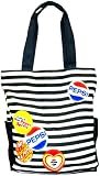 Pepsi-Cola Tote Bag, Navy/White