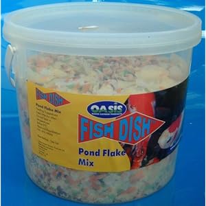 Fish Food Flake Mix Pond/Aquarium 5 Litre 550g Goldfish Koi Orfe