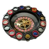 Premier Housewares - Jeu de Roulette à Boire - 16 verres à shot (Import Grande Bretagne)