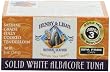 Henry & Lisa's Natural Seafood Solid White Albacore Tuna, 5-Ounce Cans (Pack of 3)