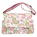 Paisley Messenger Style Diaper Bag