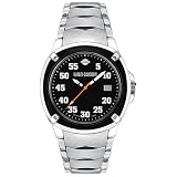 Harley-Davidson® Men's Silver Stainless Steel Bracelet Watch by Bulova® 78B08