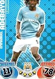 Emmanuel ADEBAYOR Man City Individual Match Attax 2010/11 Trading Card