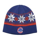 Chicago Cubs Snowflake Winter Beanie by '47 Brand